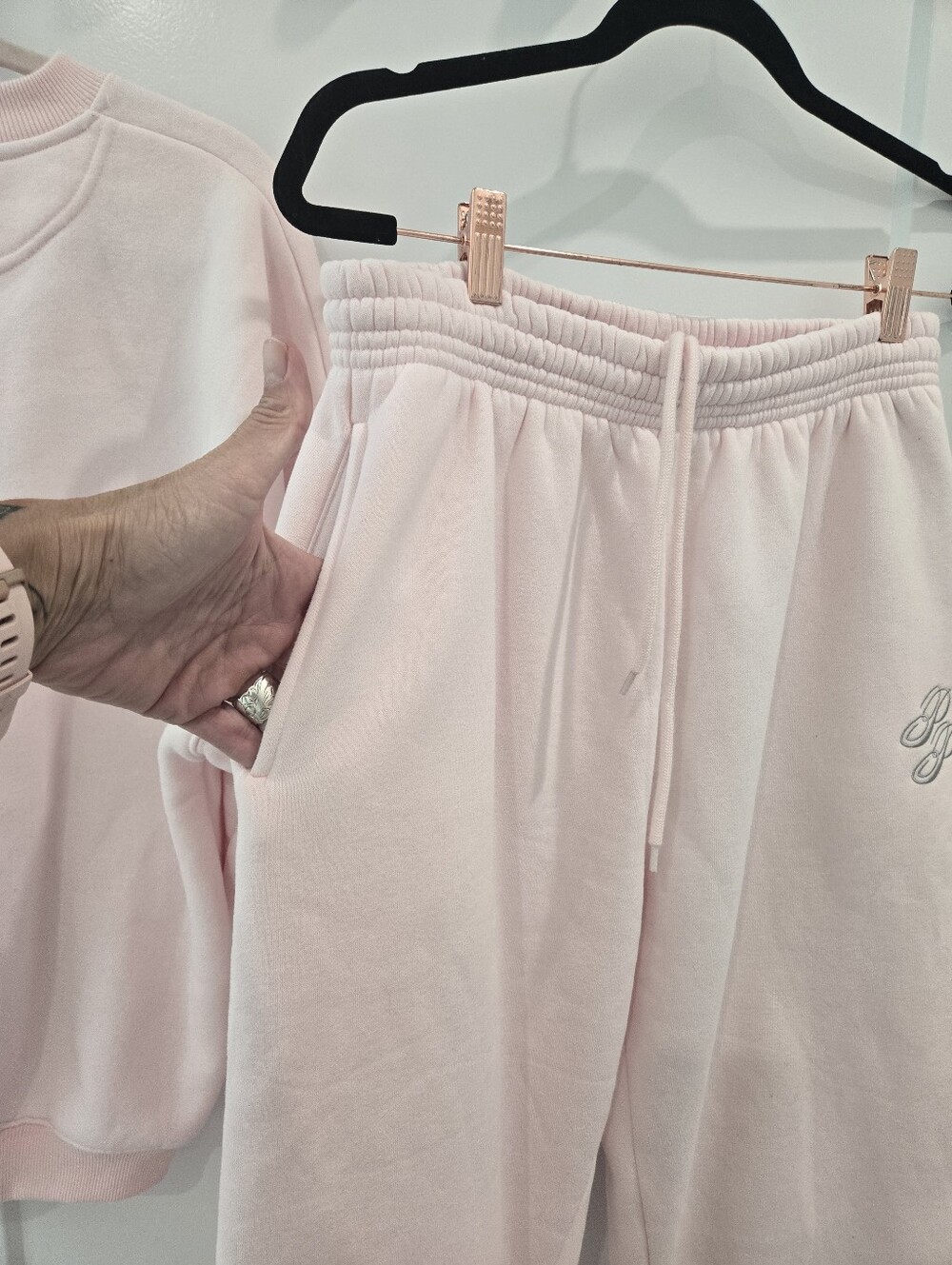 Princess Polly Light Pink Sweatshirt & Joggers Set NWOT - Picture 14 of 16